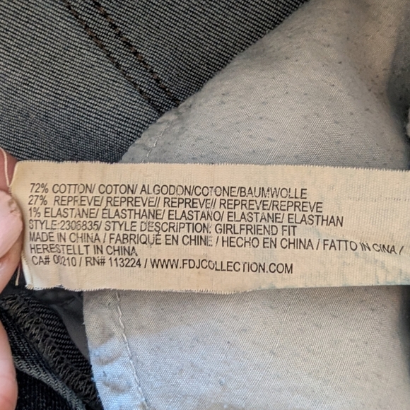 FDJ Girlfriend Jeans Size 16 - Picture 7 of 7